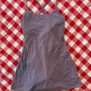 Purple Halara Exercise Dress